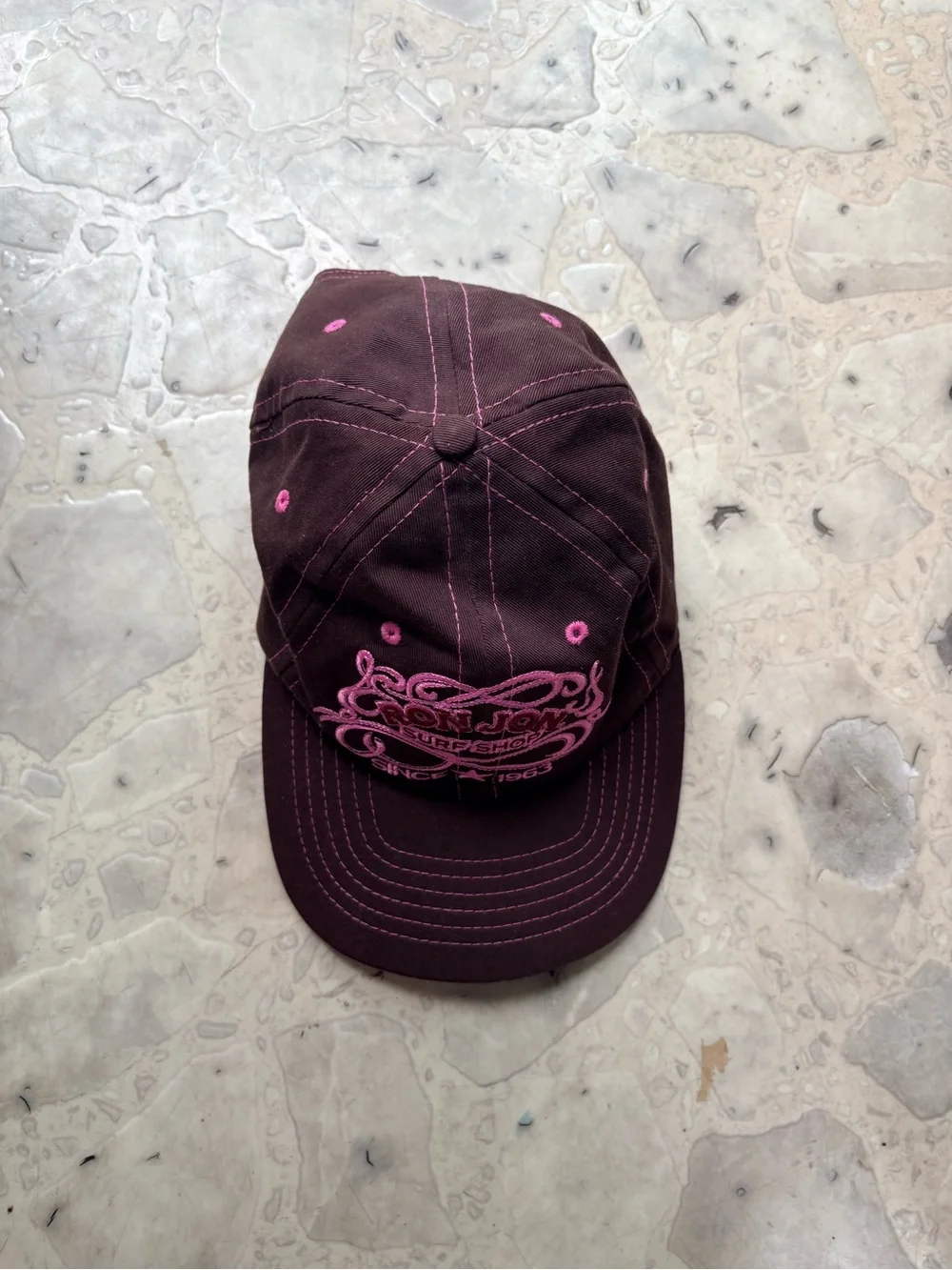Y2K Ron Jon Surf Shop Brown Adjustable Cap